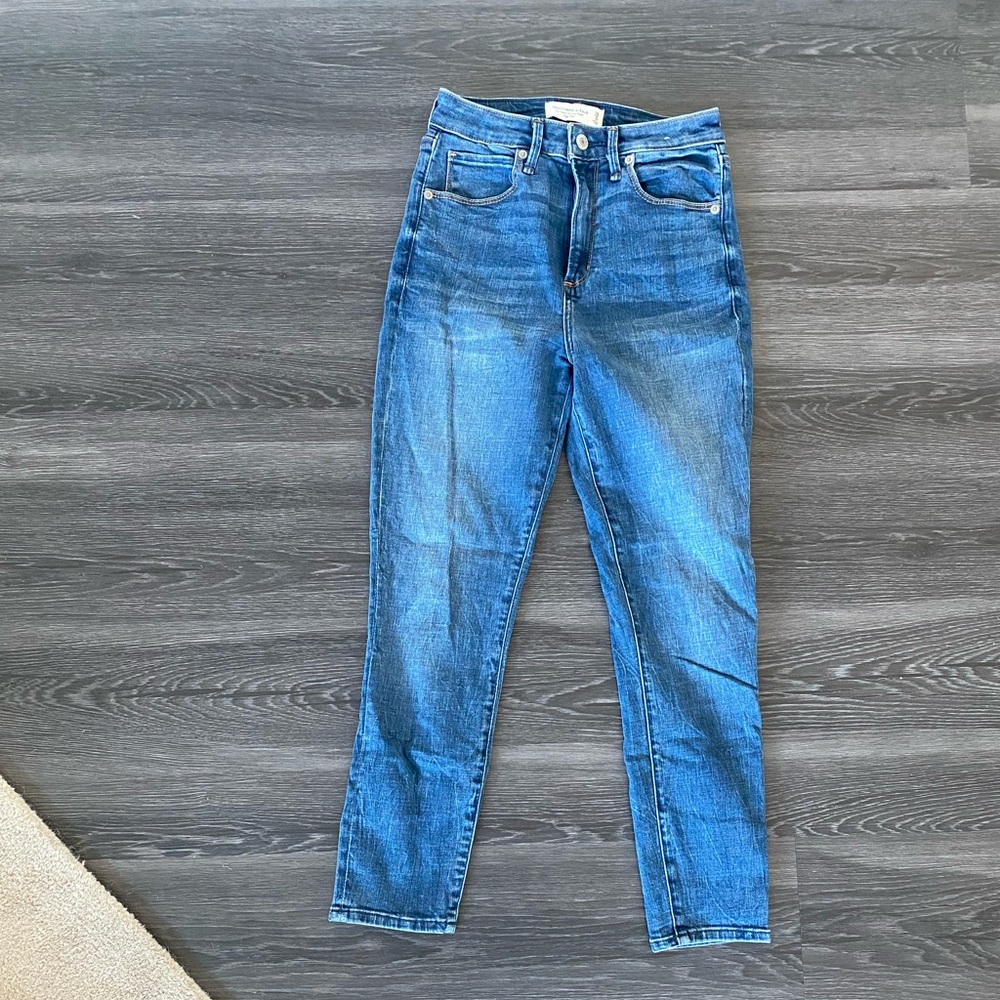 Super skinny ankle high rise